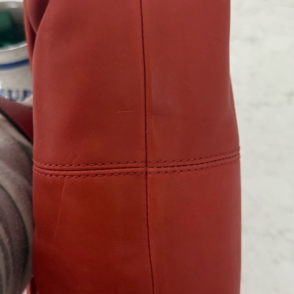 Coach Vibrant Leather Shoulder Bag - Picture 8 of 16